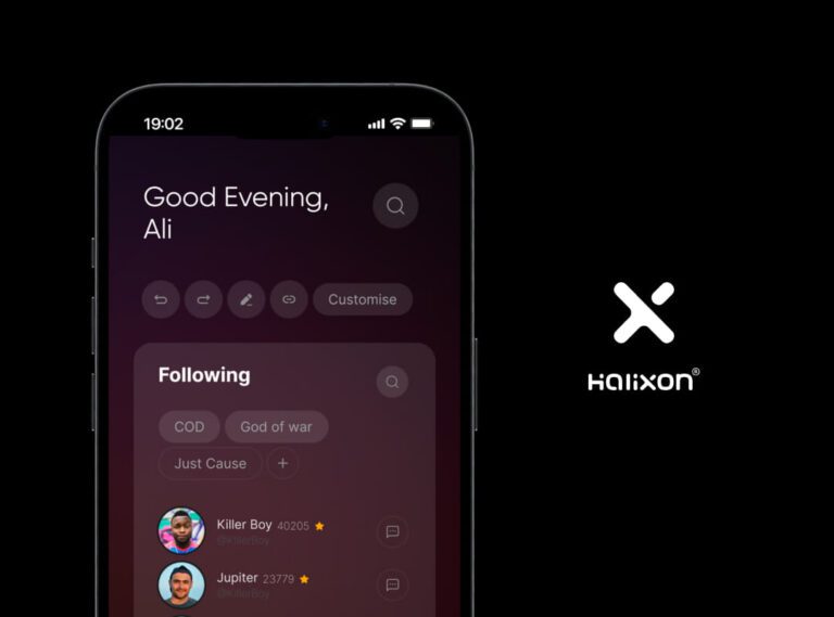 halixon brand identity design