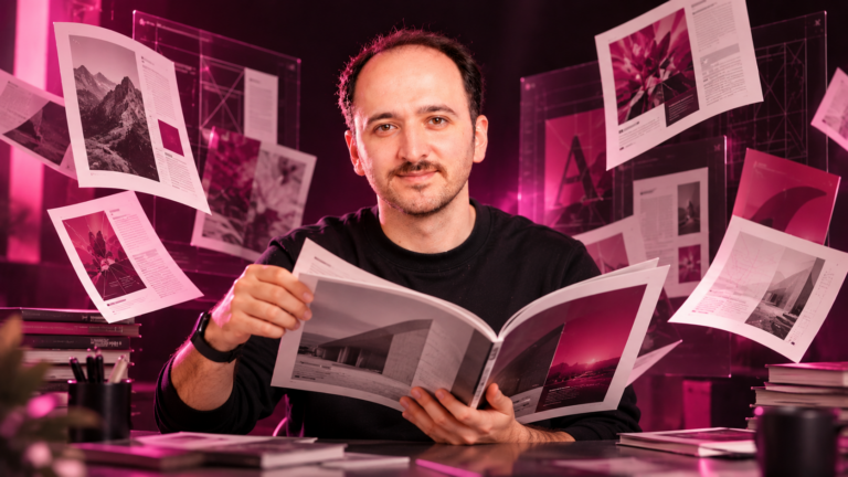 دوره آموزش ایندیزاین قلموم - indesign course banner ghalamoom