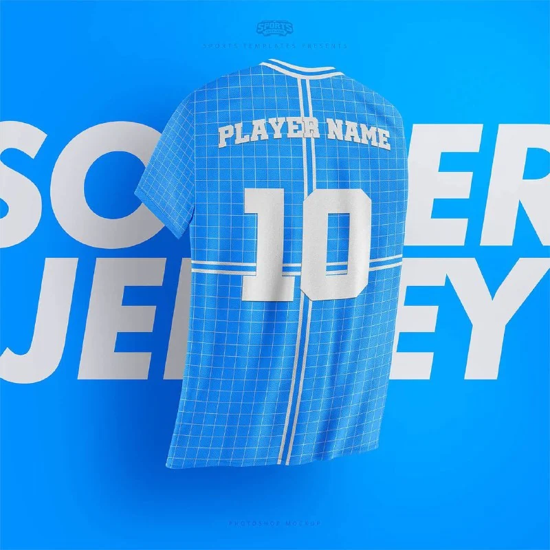 🚀Ghost Soccer Jersey Template — تصویر ۴