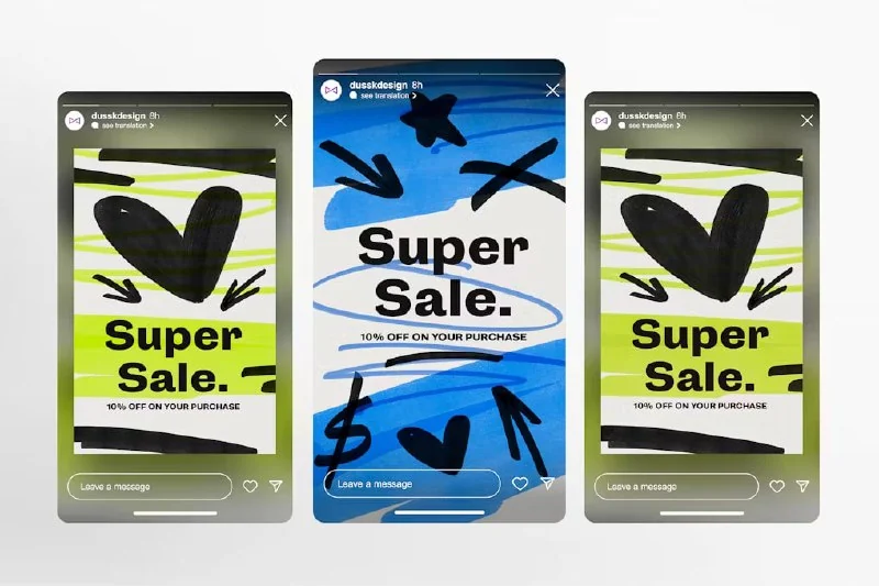 Super story mockup — تصویر ۱