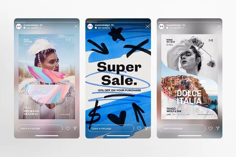 Super story mockup — تصویر ۳