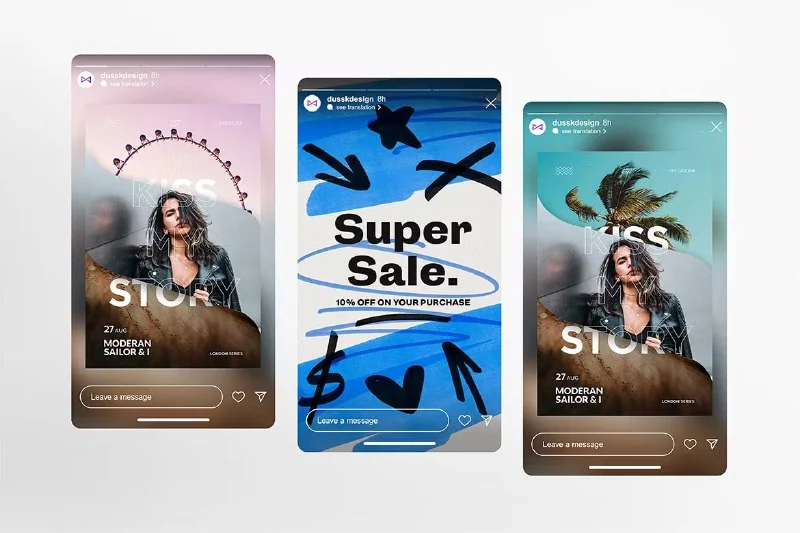 Super story mockup — تصویر ۴