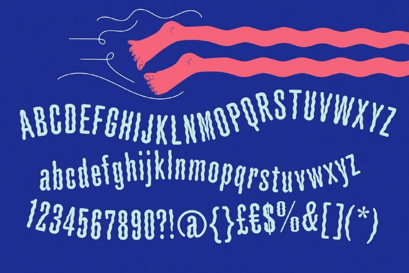 Poool | Wobbly font by — تصویر ۳