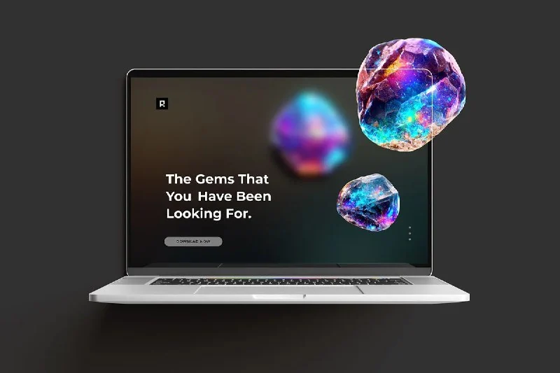 3D Gems & Crystals Collection by — تصویر ۵