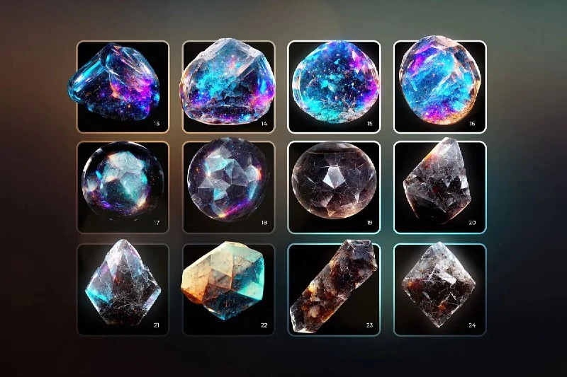 3D Gems & Crystals Collection by — تصویر ۶
