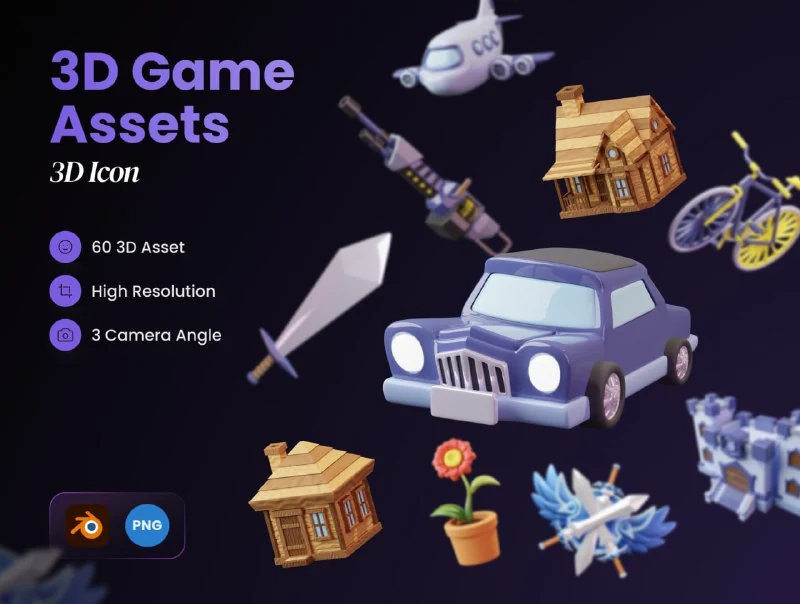3D Game Asset by UI8 — تصویر ۲