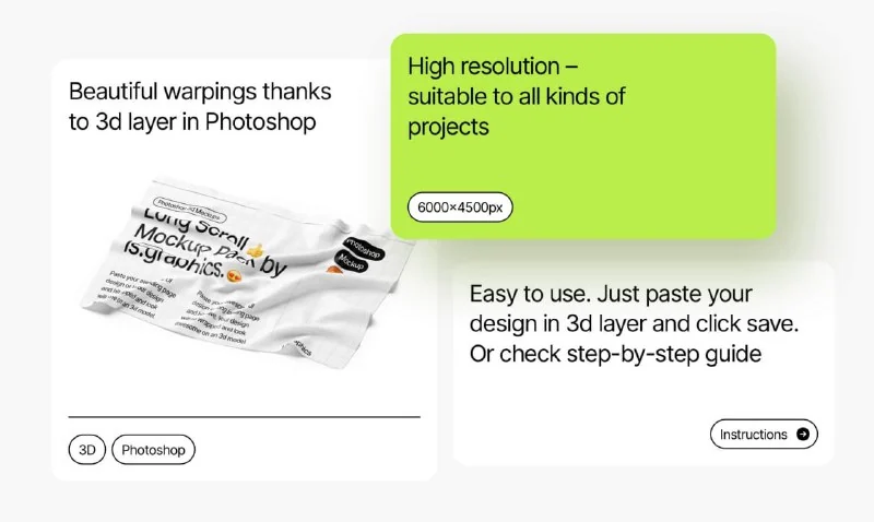 Long Scroll Mockups by ls.graphics — تصویر ۳