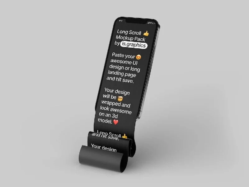 Long Scroll Mockups by ls.graphics — تصویر ۵