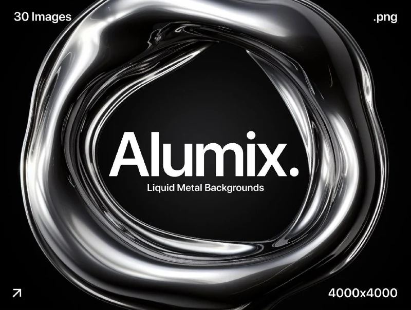 Alumix – Liquid Metal Backgrounds — تصویر ۲
