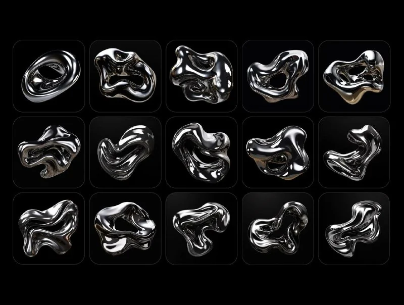 Alumix – Liquid Metal Backgrounds — تصویر ۵
