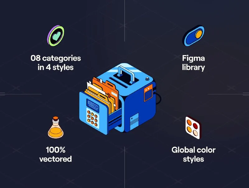 BOXXY: Vector Illustration Kit — تصویر ۳