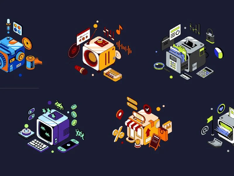 BOXXY: Vector Illustration Kit — تصویر ۴