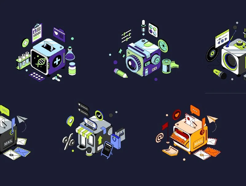 BOXXY: Vector Illustration Kit — تصویر ۵