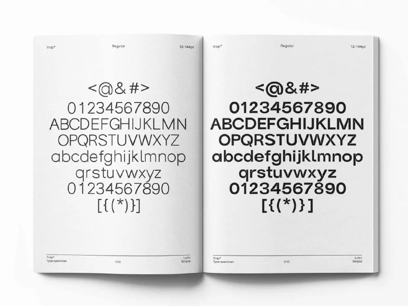 Trap font — تصویر ۳