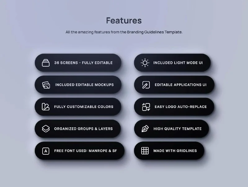 Brand Guidelines Template Radesk () — تصویر ۲