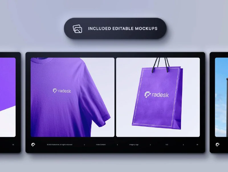 Brand Guidelines Template Radesk () — تصویر ۴