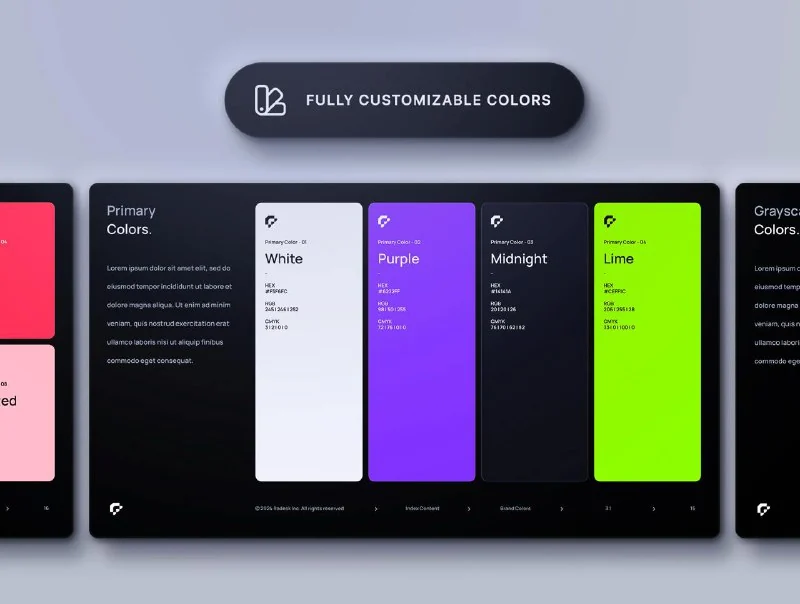 Brand Guidelines Template Radesk () — تصویر ۸