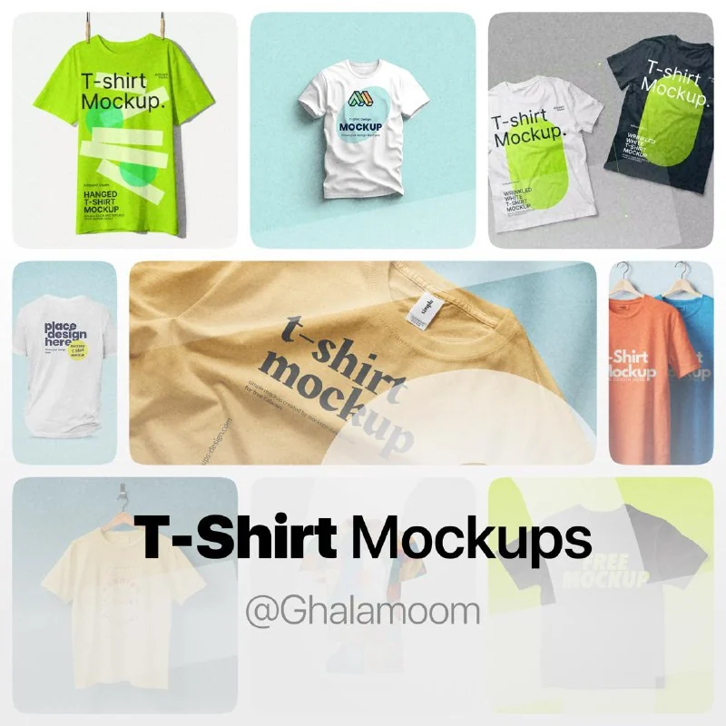 Ultimate T-shirt Mockups Collection — تصویر ۱