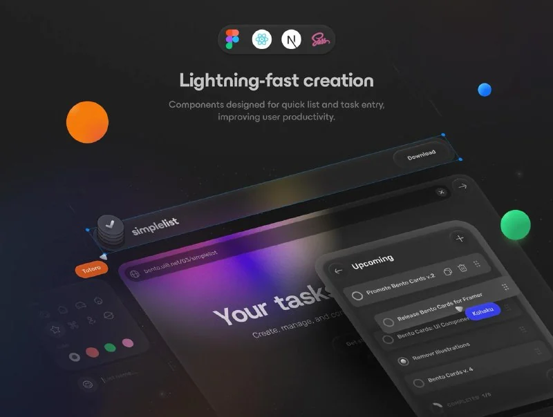 Bento Cards: Multipurpose — تصویر ۹