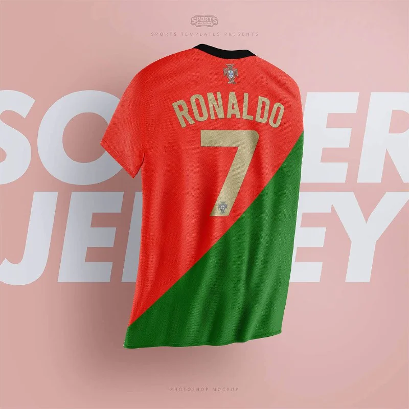 🎤Ghost Soccer Jersey Template 🔝 — تصویر ۸