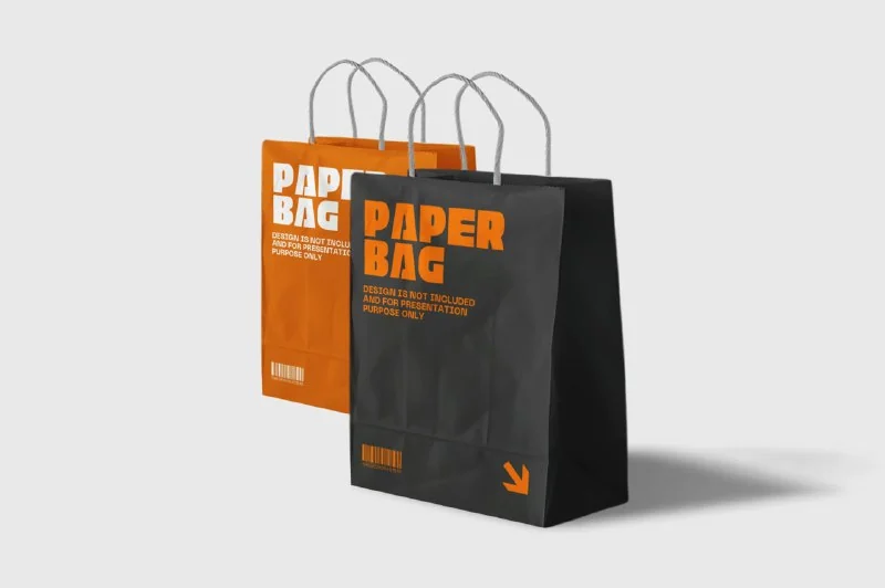 ⌨️ Paper bag mockups 🗣 — تصویر ۱
