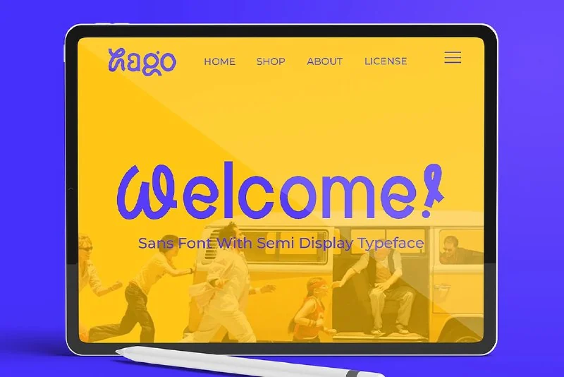 Hago – Playful Sans by Pandeka Studio — تصویر ۴