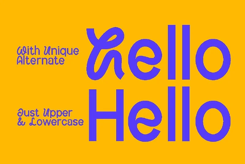 Hago – Playful Sans by Pandeka Studio — تصویر ۶