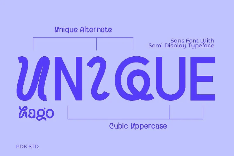 Hago – Playful Sans by Pandeka Studio — تصویر ۷