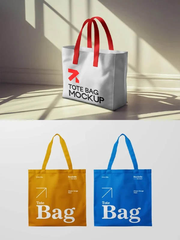 .Tote Bag Mockups.[2_PSD] — تصویر ۱