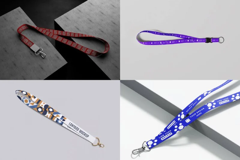 .Lanyard Mockup.[9_PSD] — تصویر ۱