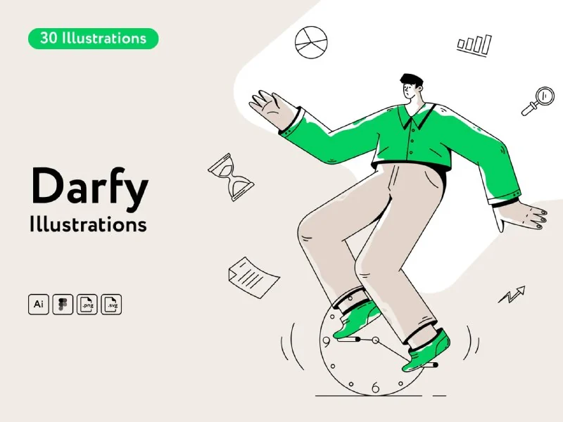 Darfy Illustrations — تصویر ۱