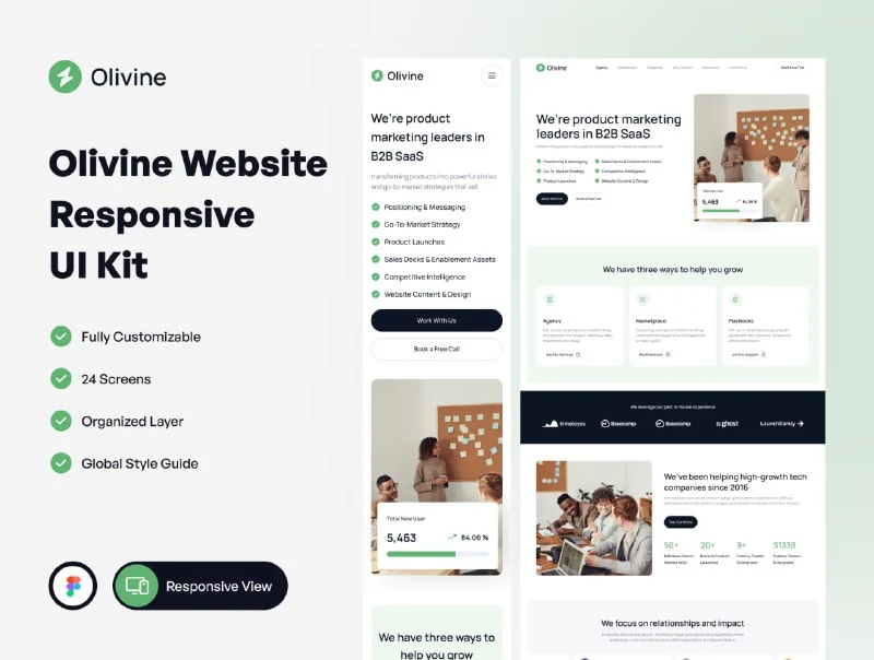 Olivine Marketing Website
