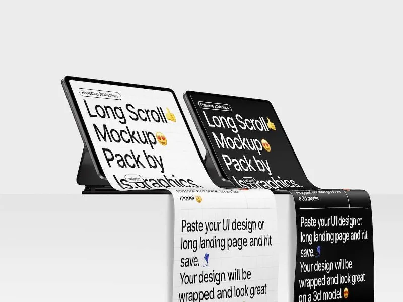 Long Scroll Mockups by ls.graphics — تصویر ۴