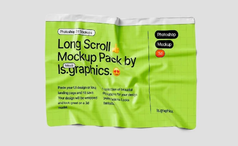 Long Scroll Mockups by ls.graphics — تصویر ۷