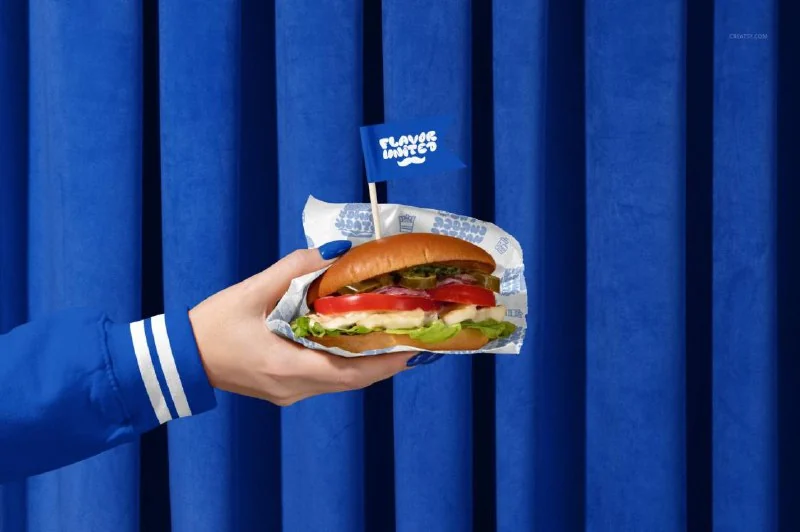 Vegan Burger Bar Brand Identity Mockup Bundle — تصویر ۶