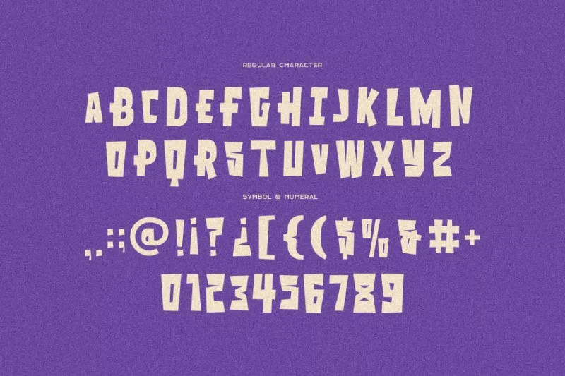 Rogient Block – Street Display Font — تصویر ۶