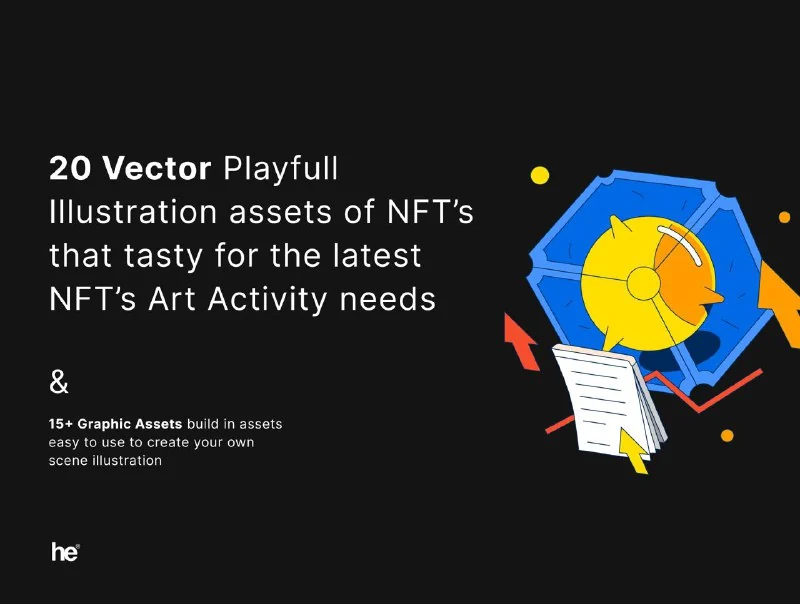 🪙NFTJoy Illustration Set — تصویر ۲