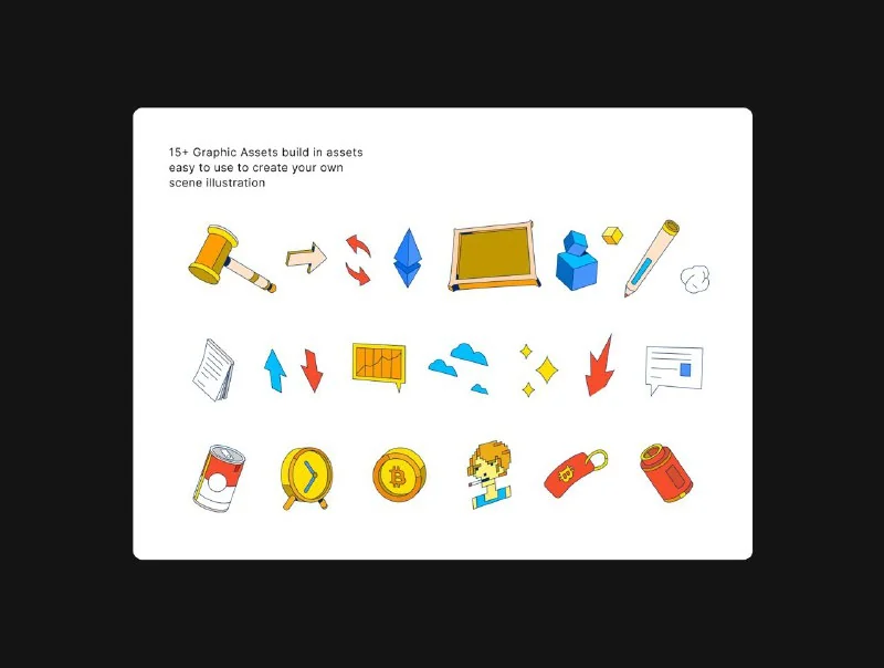 🪙NFTJoy Illustration Set — تصویر ۴