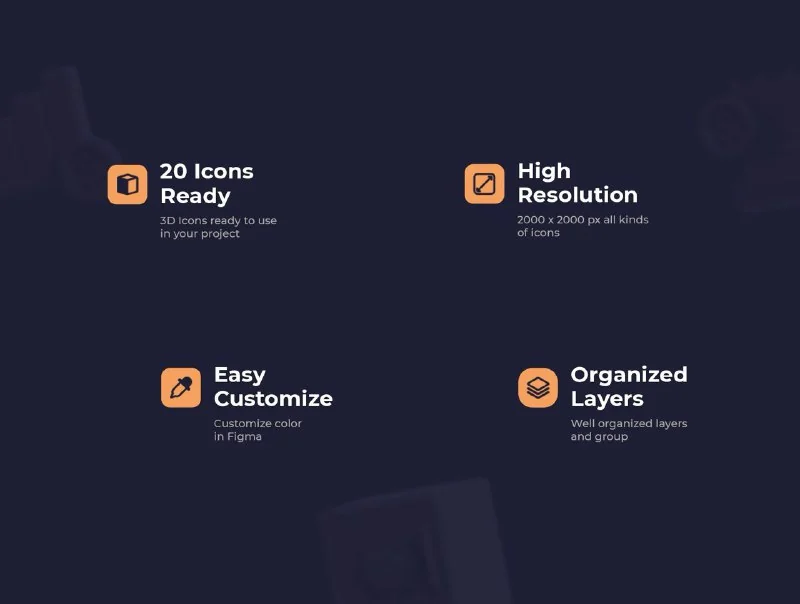 👑20 Finance 3D Icons — تصویر ۲