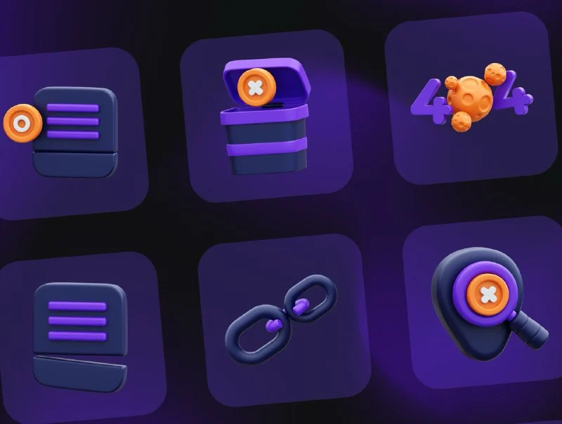 👑Empty State 3D Icon — تصویر ۳