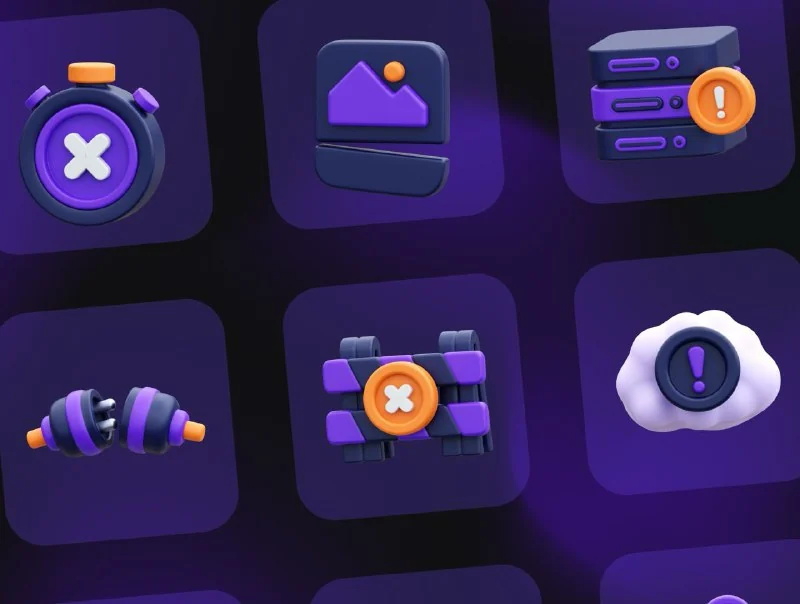 👑Empty State 3D Icon — تصویر ۵