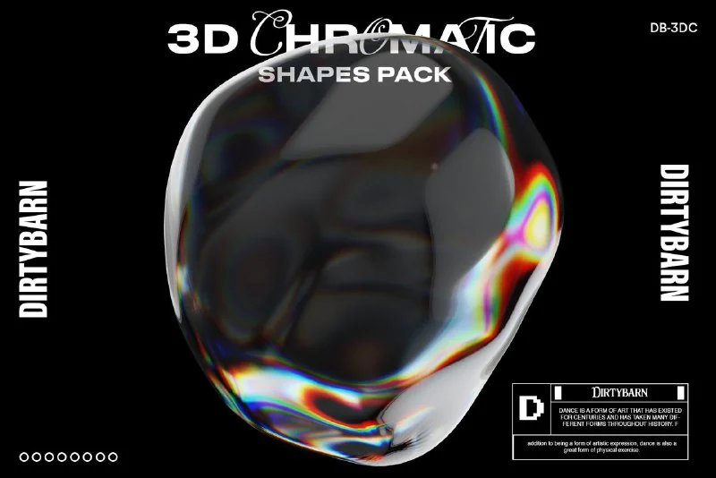 3D-Chromatic-Shapes-Pack — تصویر ۱