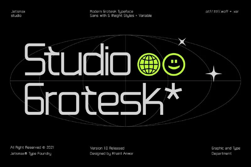 Studio-Grotesk-Modern-Typeface — تصویر ۱