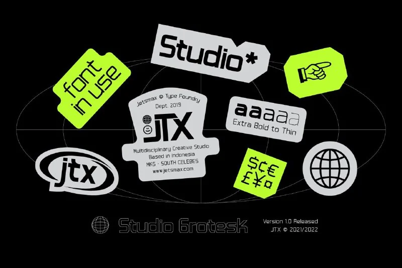 Studio-Grotesk-Modern-Typeface — تصویر ۳
