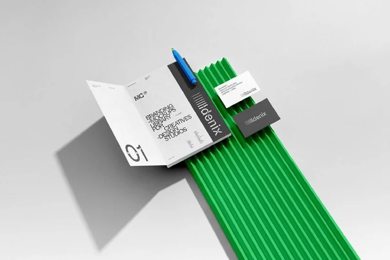 Idenix-Stationery-Branding-Mockup-Demo — تصویر ۱