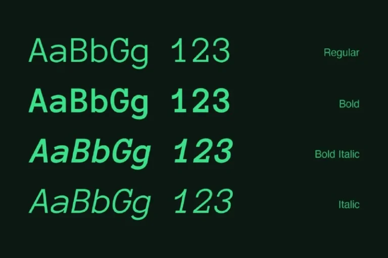 فونت Anonymous Pro Mono Font — تصویر ۳