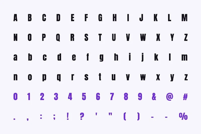 فونت Anton – Free Grotesque Font — تصویر ۴