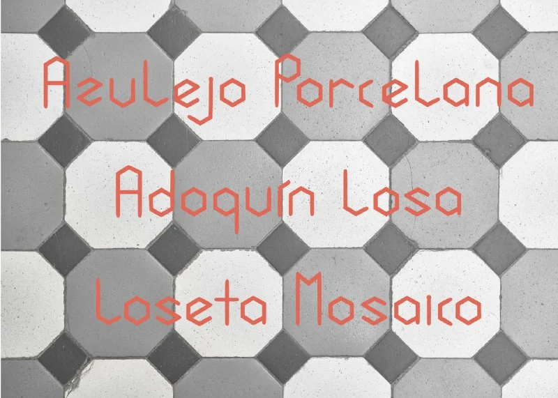 فونت Baldosa — تصویر ۲