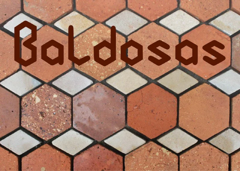 فونت Baldosa — تصویر ۱