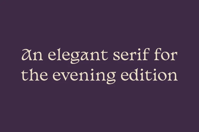 فونت Basteleur – Free Old-Style Book Font — تصویر ۲